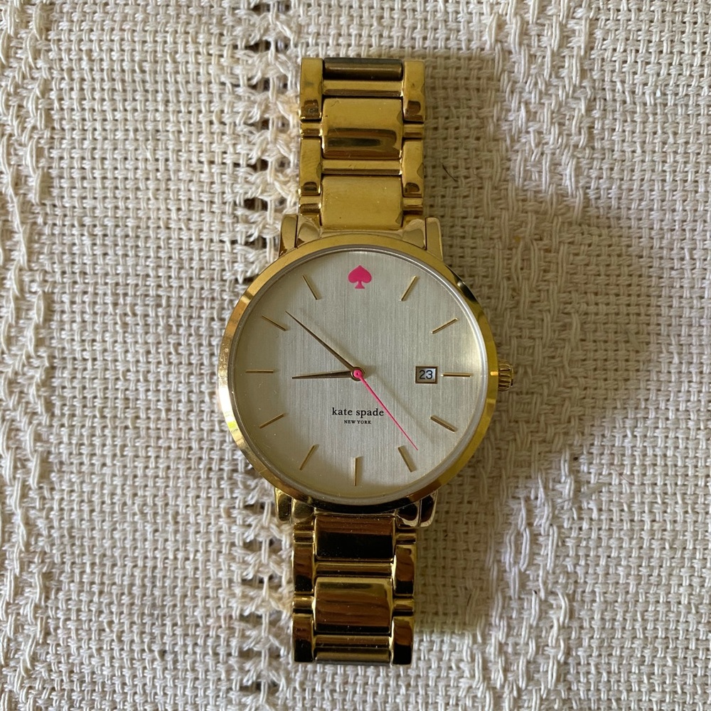 Kate Spade Gold Gramercy Watch